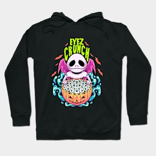 halloween ghost eyez crunch Hoodie